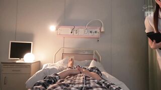 MIDV-751 [中文字幕] 新ありな - 「幫你治療勃起的肉棒，讓你爽到高潮」被支配著你右手的小惡魔護士口交抽插淫語玩弄！臉蛋特化口交口爆射管理診所