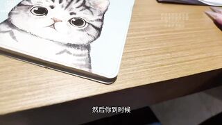 高三乖乖女补习时被变态家教趁父母不在，强行按倒课桌上猛干到哭喊求饶，小穴被灌满浓精_#爱吃雪糕_#高三补习_#师生禁忌_#趁家没人操