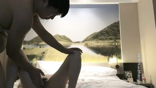 【小宝寻花】约了个紫衣牛仔短裤妹子，舌吻舔奶调情扣逼后入抽插猛操