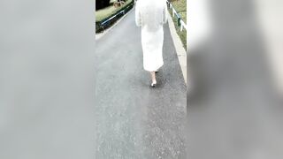 极品美乳风骚小少妇【为人湿表-上篇】出轨寻刺激户外商场露出，勾搭眼镜屌丝回酒店无套啪啪内射，高清源码无水印