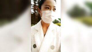 极品美乳风骚小少妇【为人湿表-上篇】出轨寻刺激户外商场露出，勾搭眼镜屌丝回酒店无套啪啪内射，高清源码无水印