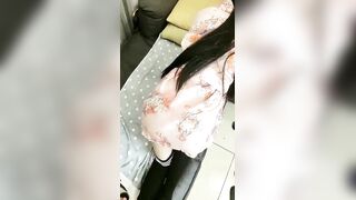专属小女友00后双马尾萝莉【上篇】微毛粉嫩小穴，跳蛋振动棒齐上场，娇小身材扶细腰后入，萝莉型中的极品