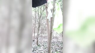 带小情人【户外】小树林激情啪啪【上篇】全程露脸口交大鸡巴多体位蹂躏抽插，让狼友看她骚表情，树林里充满浪叫声好刺激