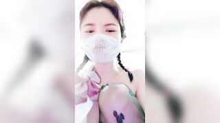【170cm顶级美腿女神】第一骚女卫生间自慰，振动棒猛操高潮狂喷，美臀骑坐，假屌深插骚逼