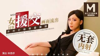 麻豆映画  MD0058 女同事援交画面流出 - 林思妤