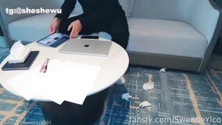 隐秘的师生方程式·黑丝下的物理课！内射中出美脚翘臀老师～